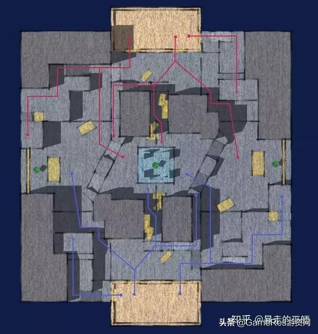 建筑师解构游戏关卡——《王牌战士》城寨关卡占领据点地图探究