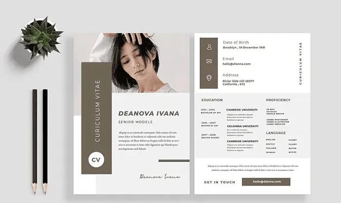 如何制作一份极简简历模板,优质简历模板怎么制作