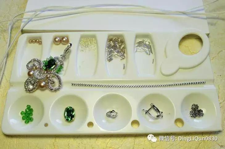 珍珠手工串珠教程,串珠教程简单优雅的s型珍珠耳坠