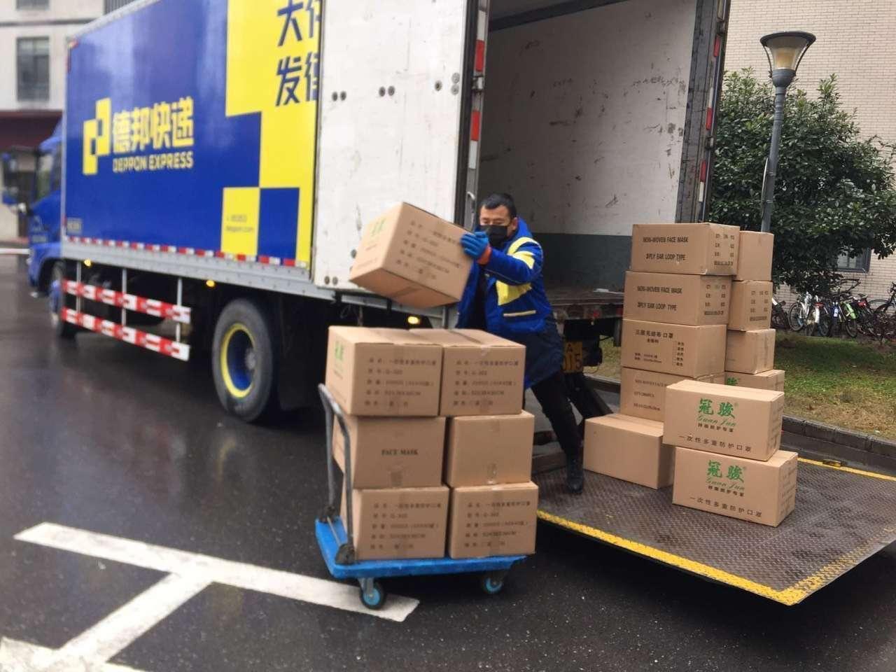 德邦快递抗击疫情视频,疫情防控期间快递物流处理