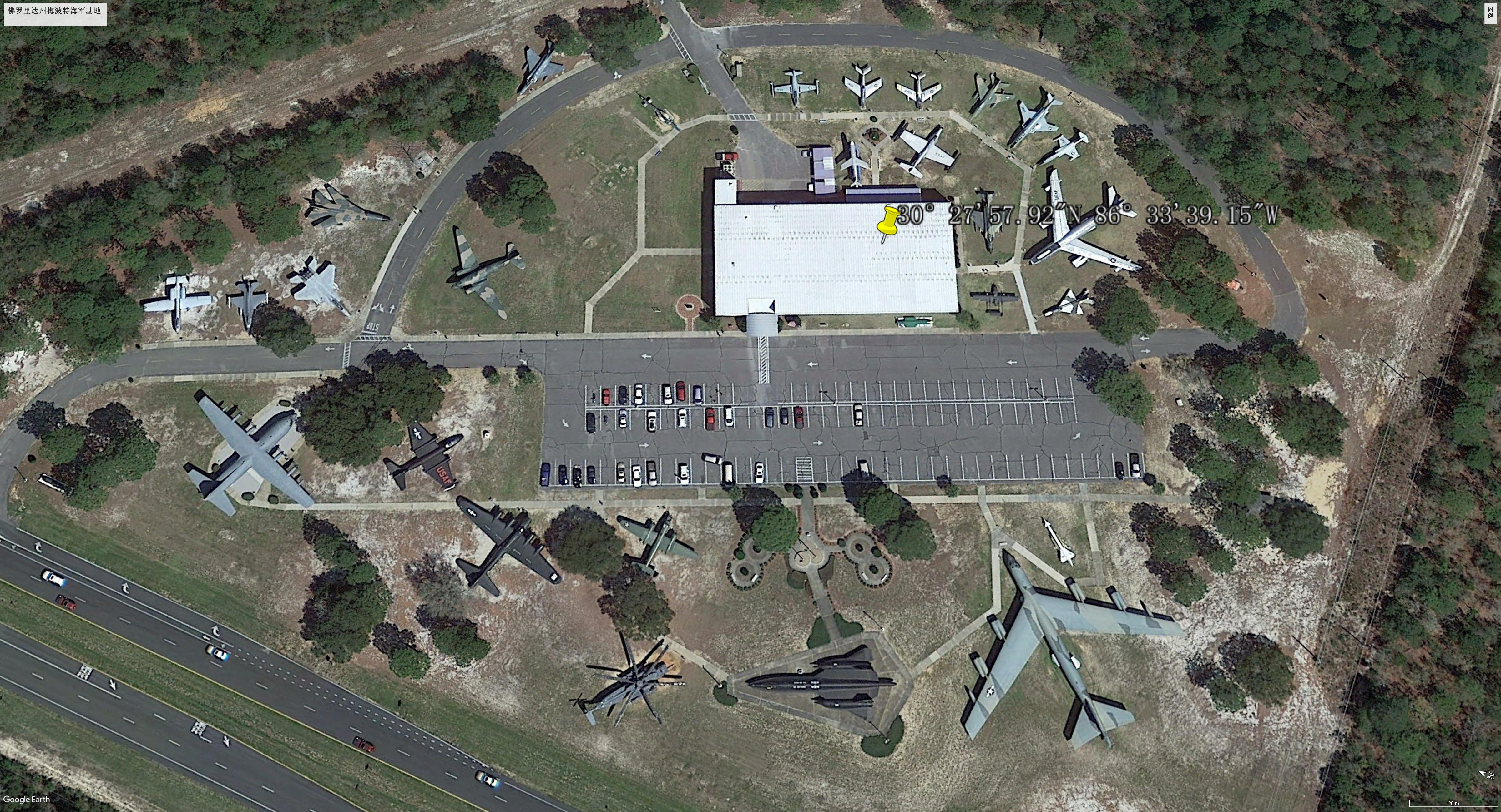卫星地图观看美军海外军事基地,美军军事基地真实影像