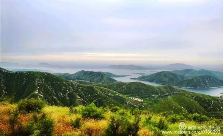 保定十八渡航拍,保定十八渡环湖公路