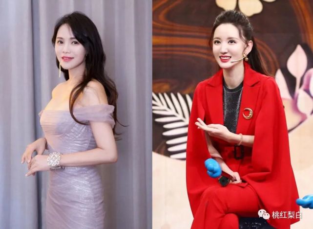 小眼睛厚嘴唇塌鼻梁的女明星,大眼小脸女明星