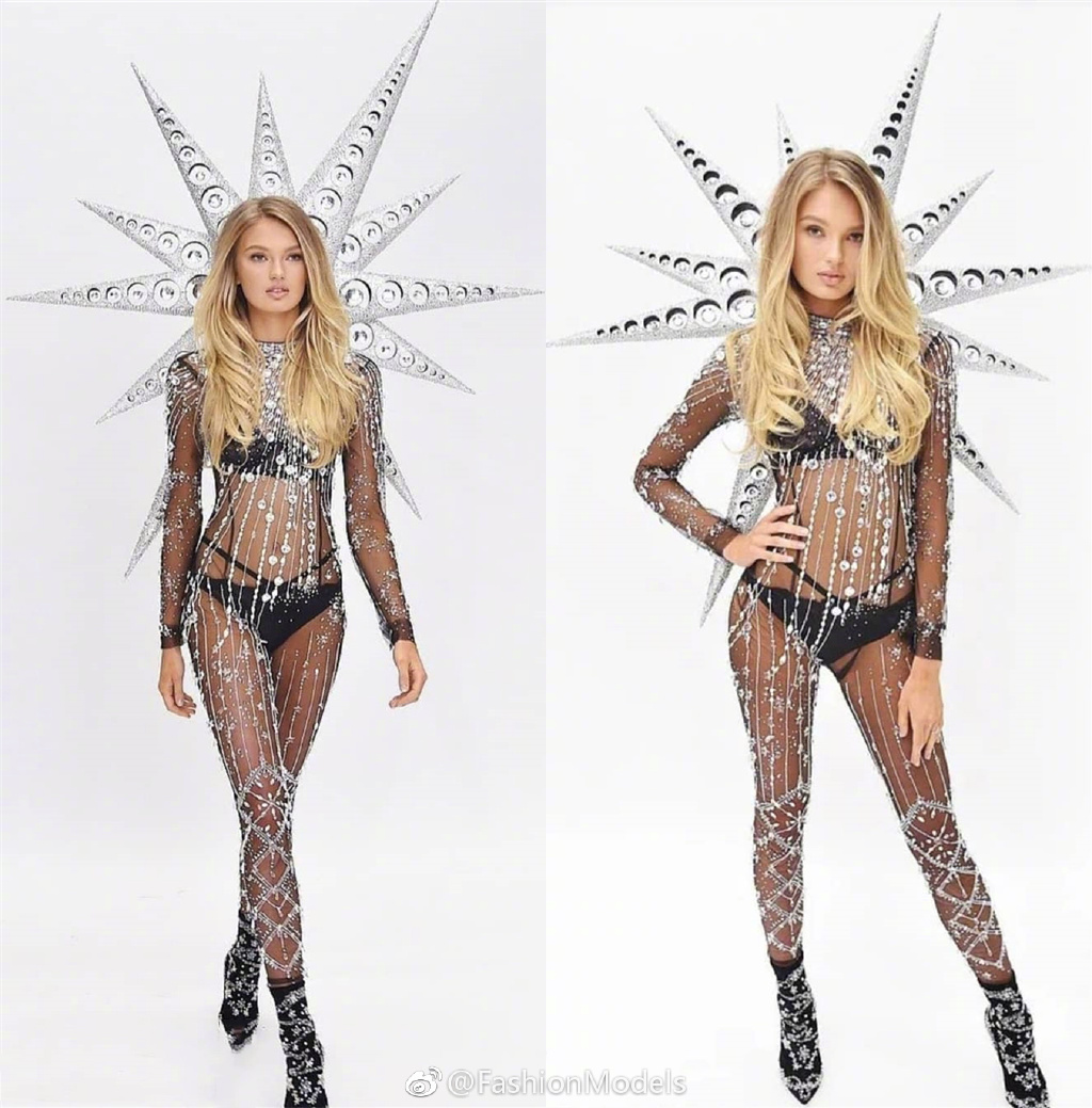 利马在维密上单独走的秀,利马超模高光时刻