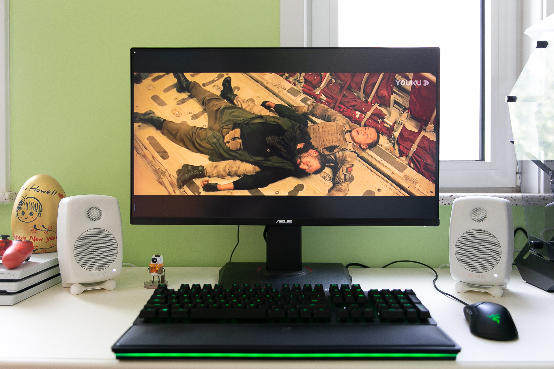 真力genelec g1 f1 立体声2.1 (genelec 真力g one g1)