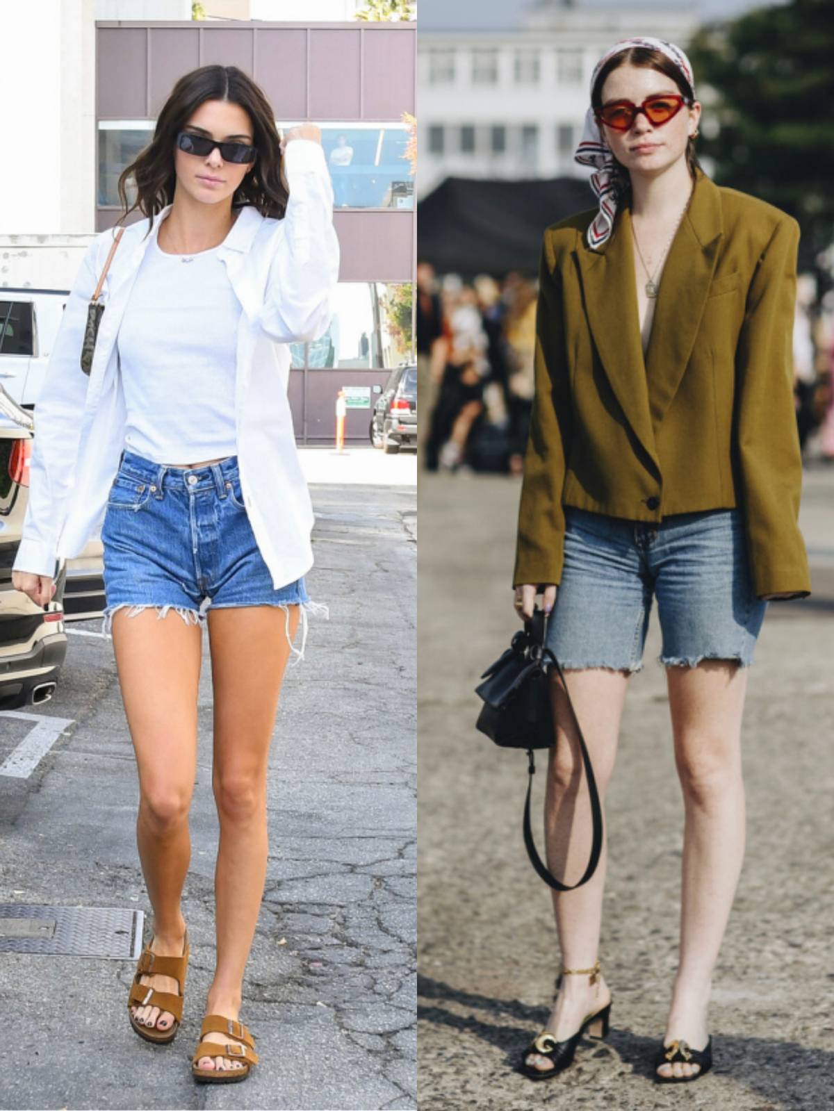 穿搭女生潮流学生ins风夏天短裤,学生党穿也超好看的短裤