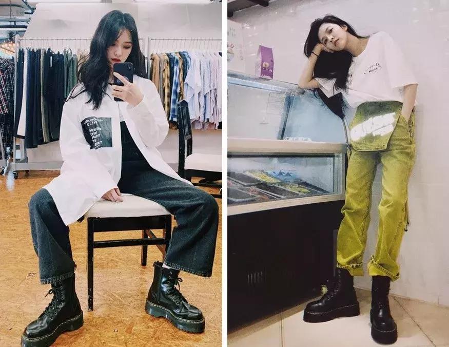 12岁女孩马丁靴,女孩小码马丁靴