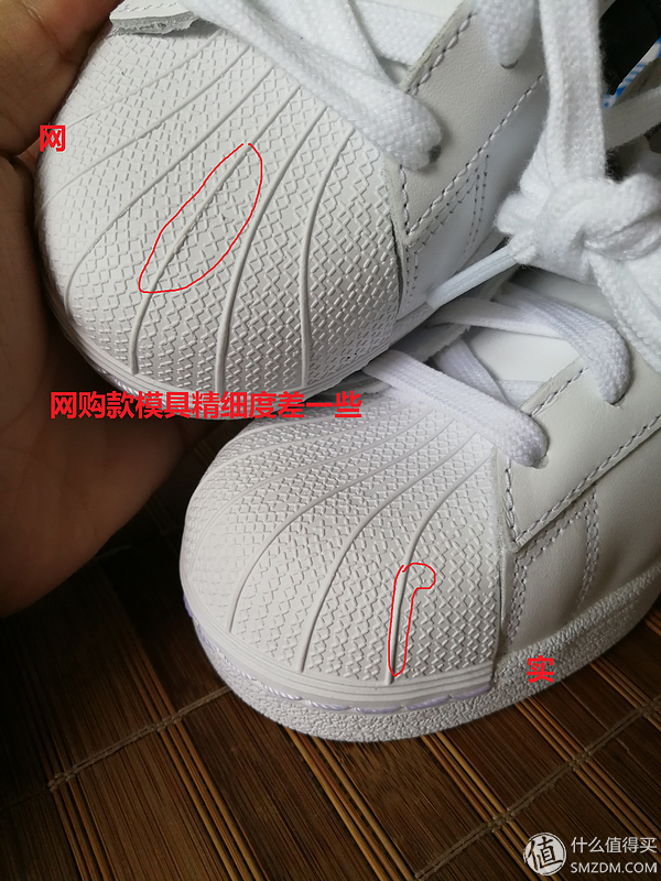 怎样辨别三叶草贝壳鞋真假,三叶草金标贝壳鞋怎么鉴定真假