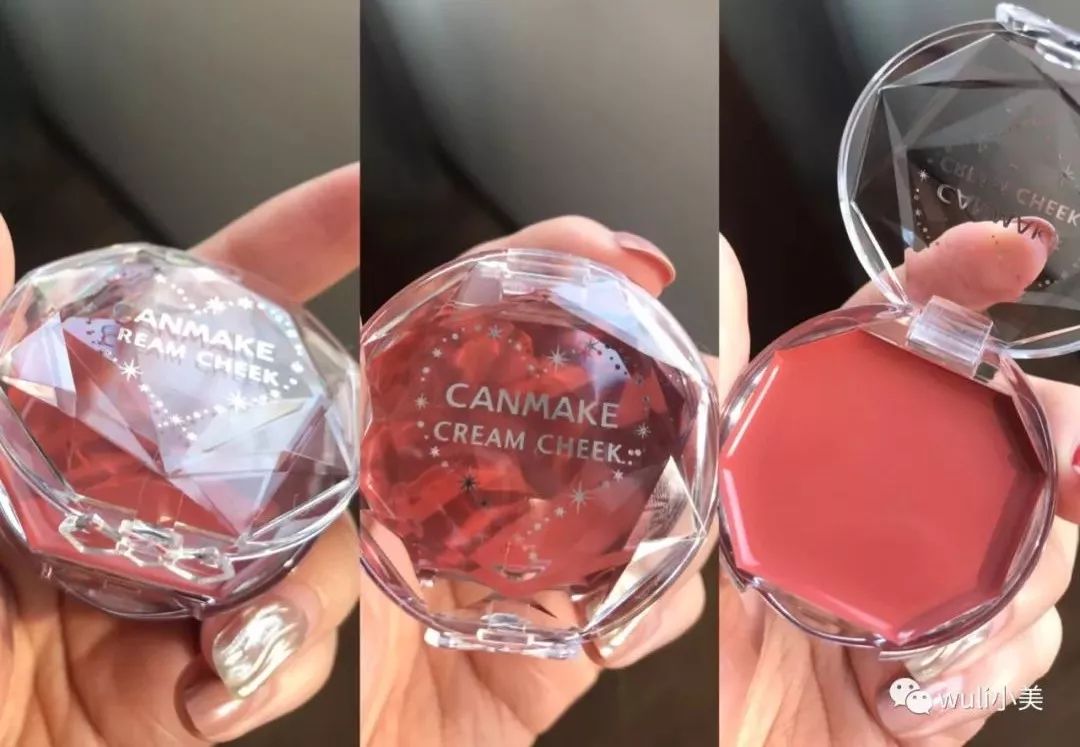 canmake花瓣腮红和小奥汀芝士腮红,canmake腮红mistine睫毛膏