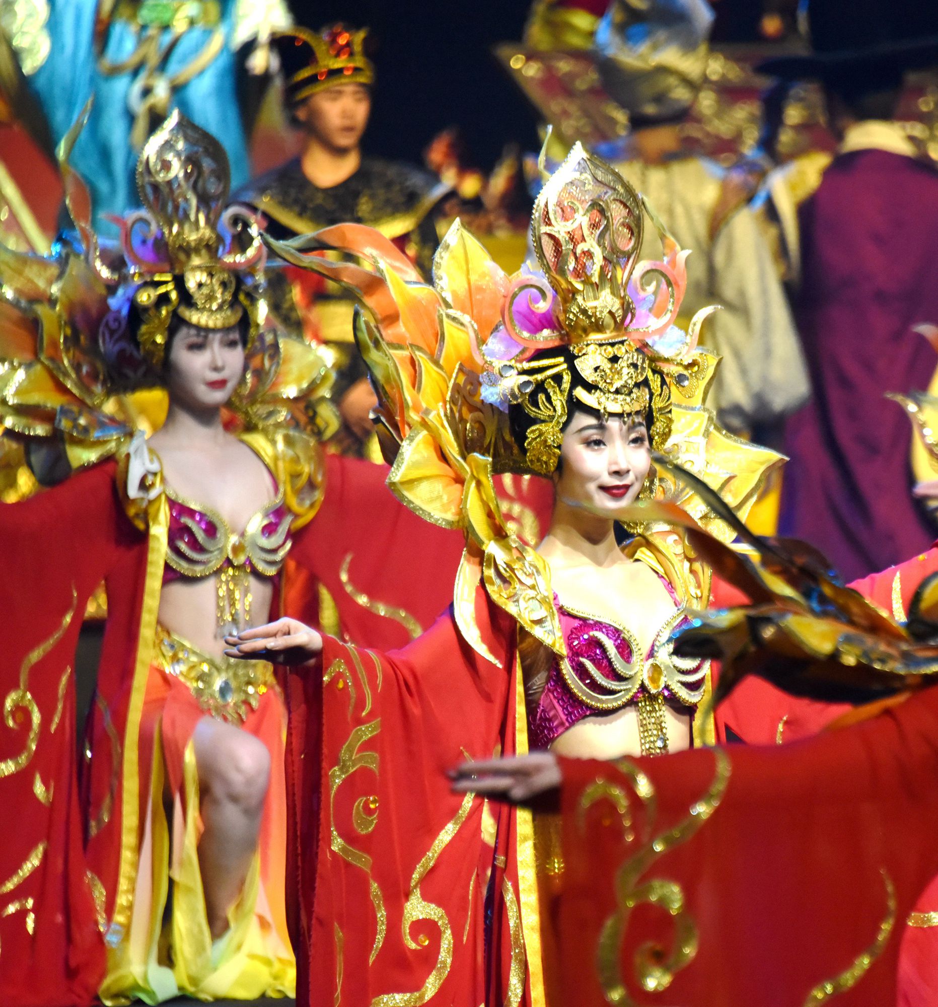 杭州宋城千古情演员出场,宋城千古情最漂亮的演员