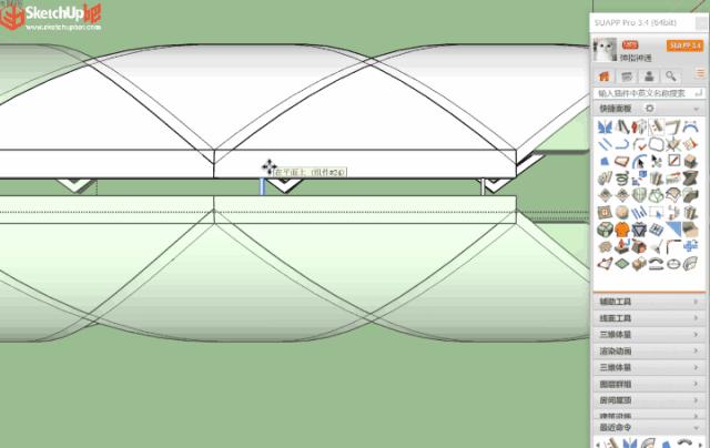 10分钟sketchup建模教程,sketchup建模思路