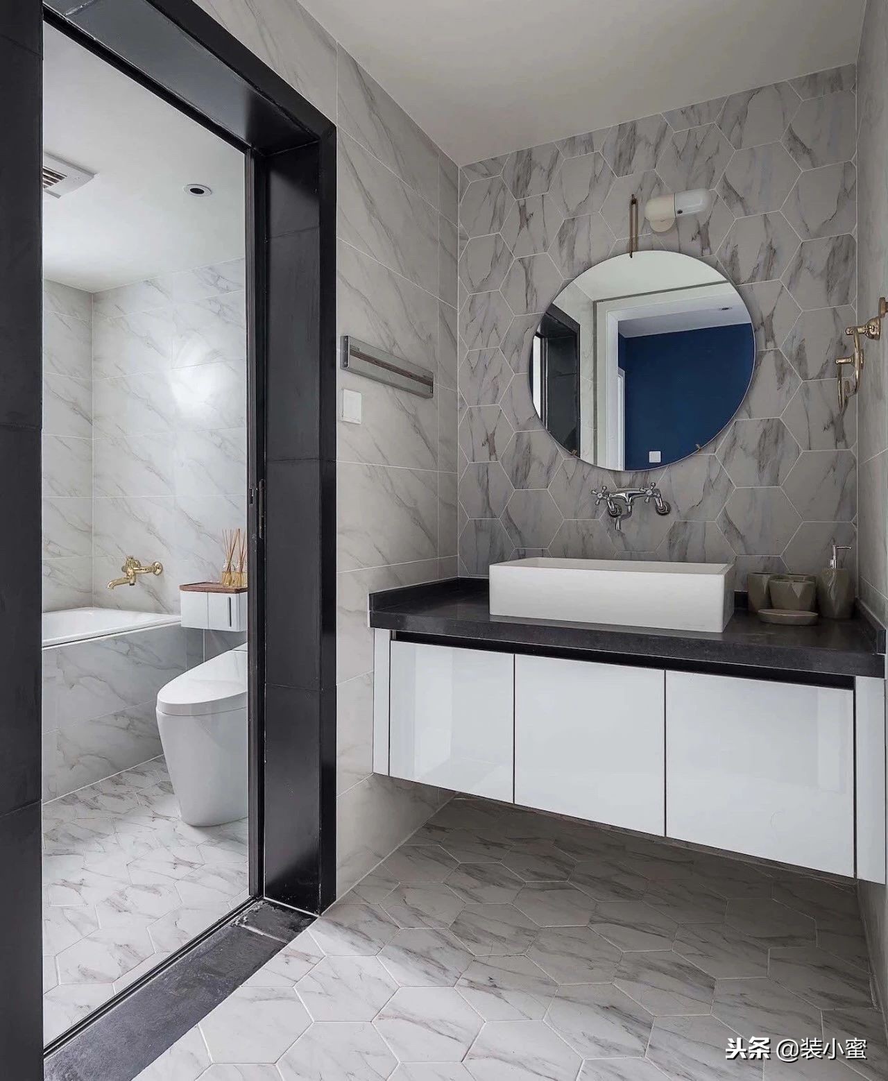 过门石铜扣条,过门石扣条效果图