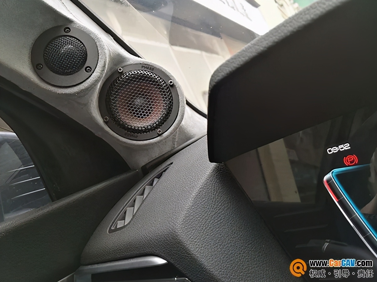比亚迪宋prodm-i音响效果,比亚迪宋pro自动精英后排音响加装
