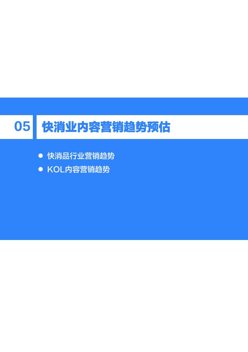 36Kr微播易:2020年快消品行业营销报告