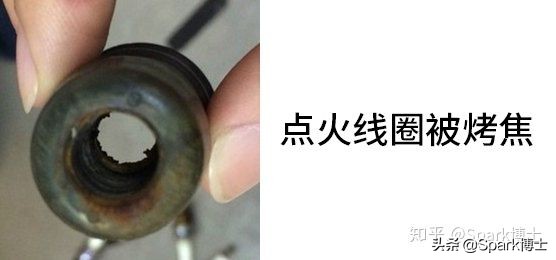 火花塞陶瓷变黄怎么回事,火花塞潮湿发黑怎么回事