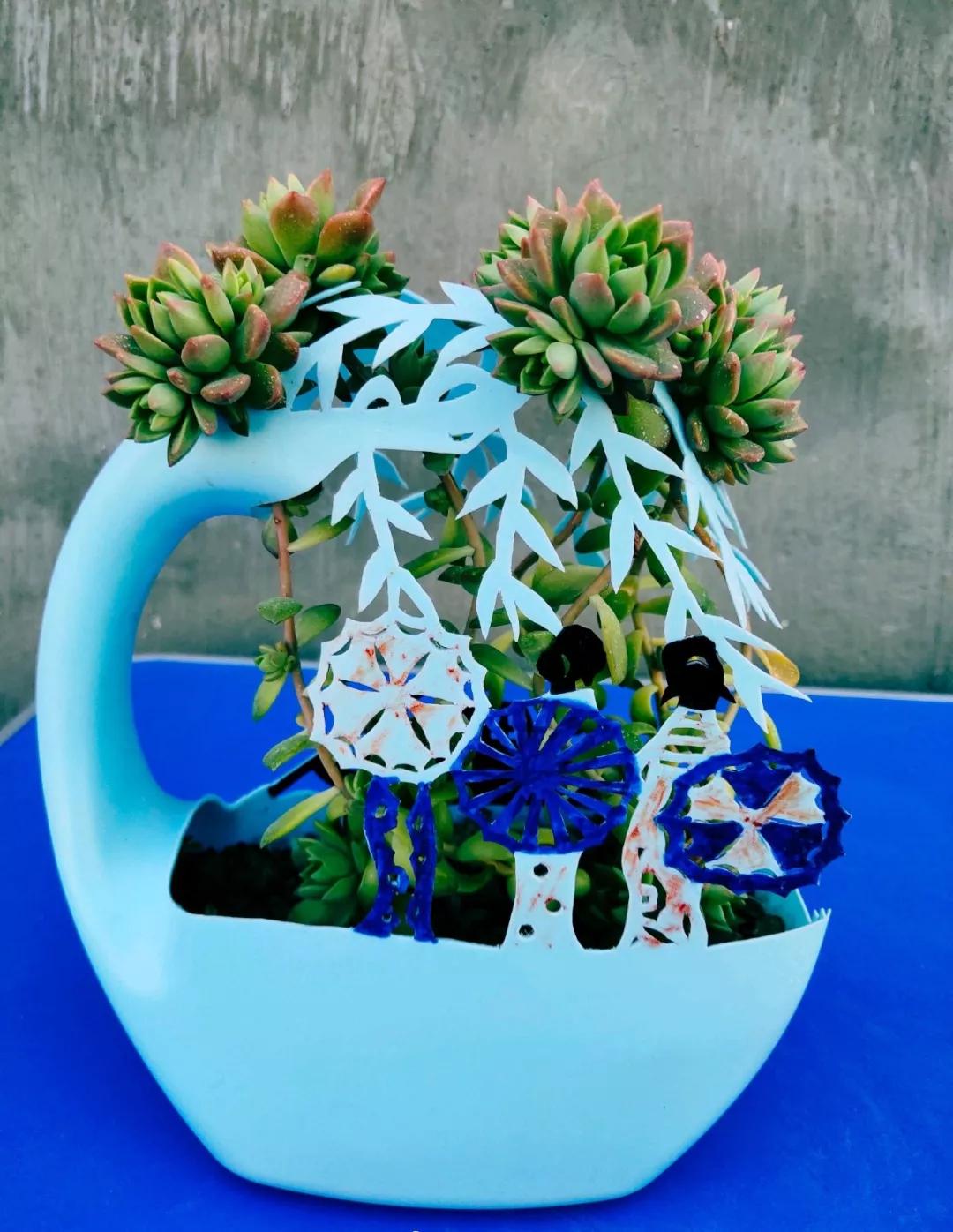 变废为宝可乐花盆手工制作幼儿园,变废为宝的创意花盆自己手工制作