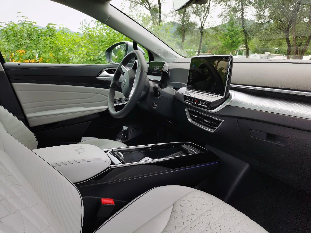 试驾id6x,大众纯电动车id6试驾