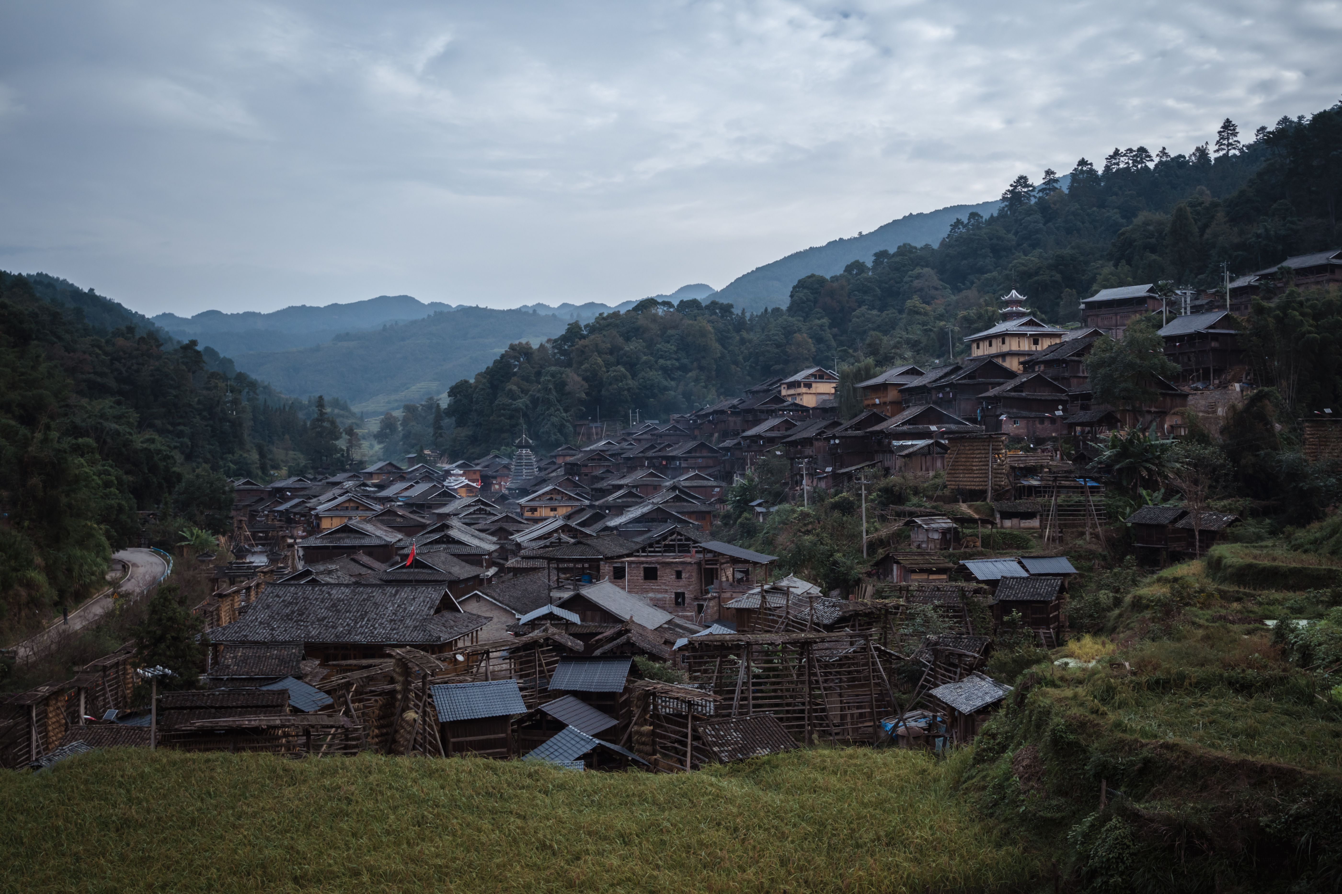 贵州人少景美的小村寨,贵州特色寨子