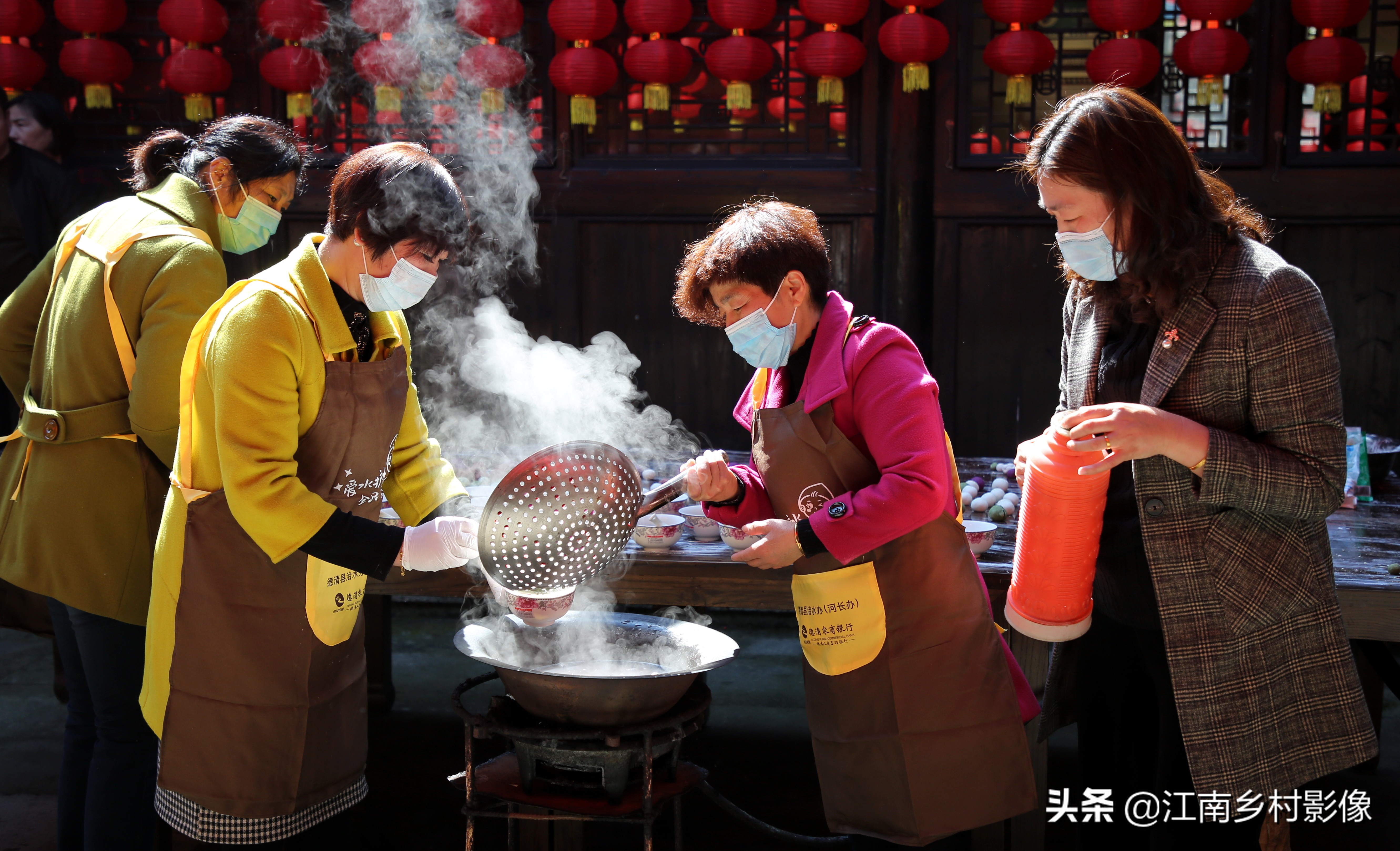 提前的乾元元宵节：灯谜、蚕花、舞龙、越剧、古筝及多彩汤圆