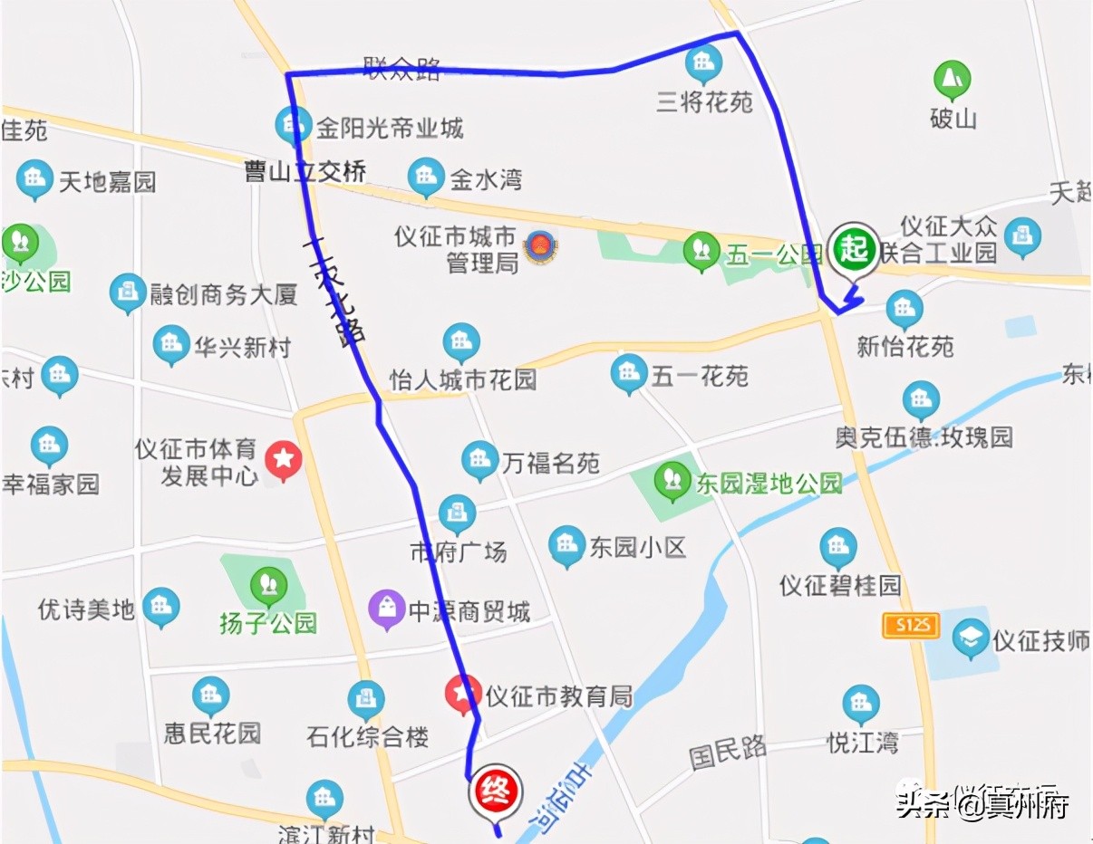 仪征公交线路查询9路,仪征公交路线汇总2019年9月
