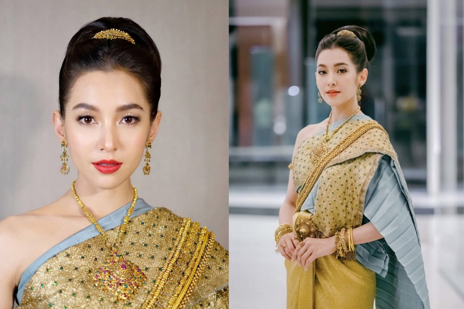 泰国传统服饰走秀视频,泰国传统新娘服饰