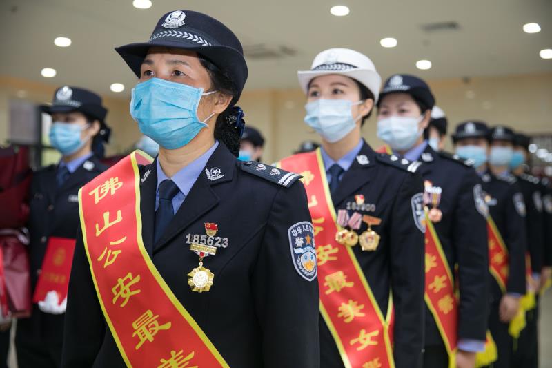 广东公安最美网红女警察,羊城公安十佳女警