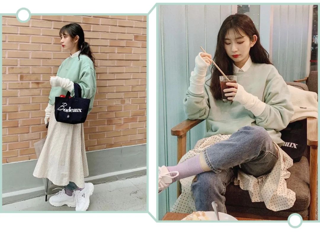 忽冷忽热的春天,这9个叠穿搭配让你时髦又好看