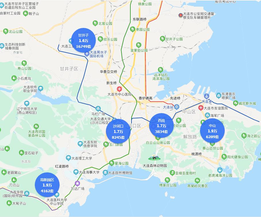 大连钻石湾和体育新城哪个地段好,大连体育新城招商1872值得买吗