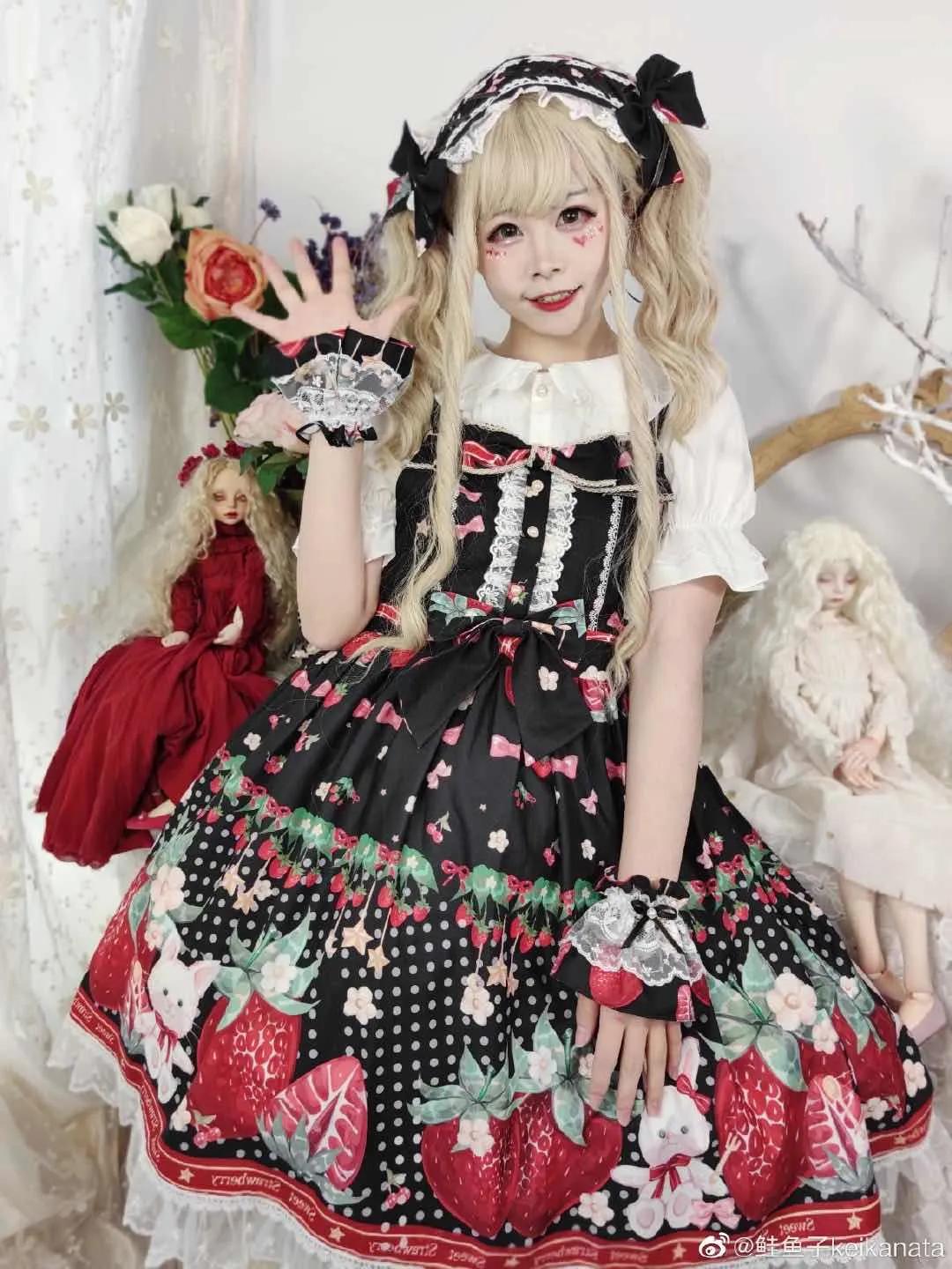 lolita裙子100元左右,日常lolita小裙子推荐