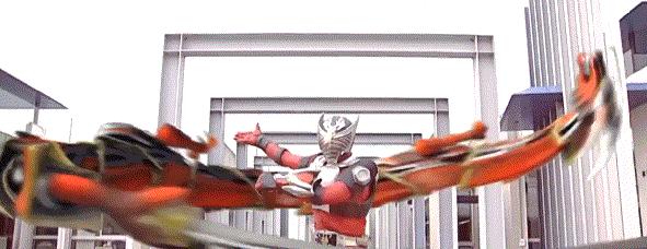 假面骑士的帅气的动作,假面骑士faiz20周年剧场版龙骑