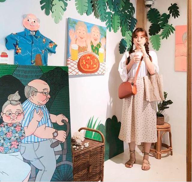 画笔也能撒狗粮：韩国美女画家，用画笔告诉你什么叫白头偕老