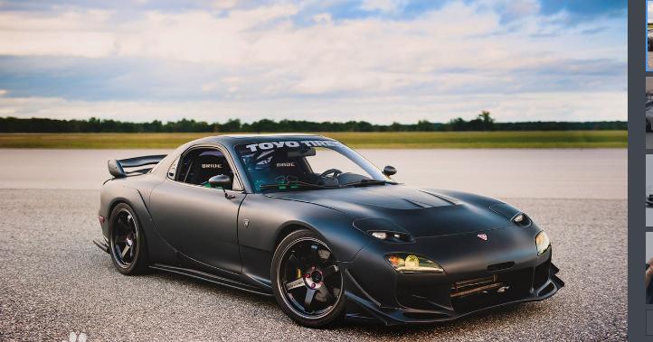 速度与激情rx7雨宫套件,马自达rx-7飙车场面