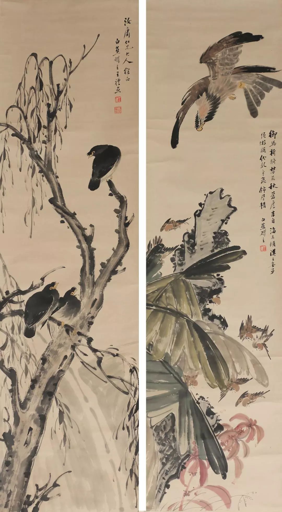 潘天寿100幅花鸟画欣赏 (潘天寿写意花鸟画要义)