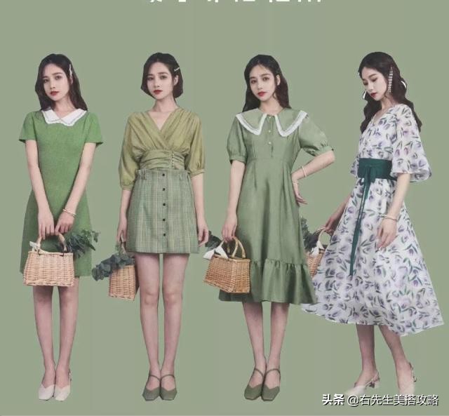 学会4种穿搭让你美翻整个夏季,分享18套温柔气质感穿搭
