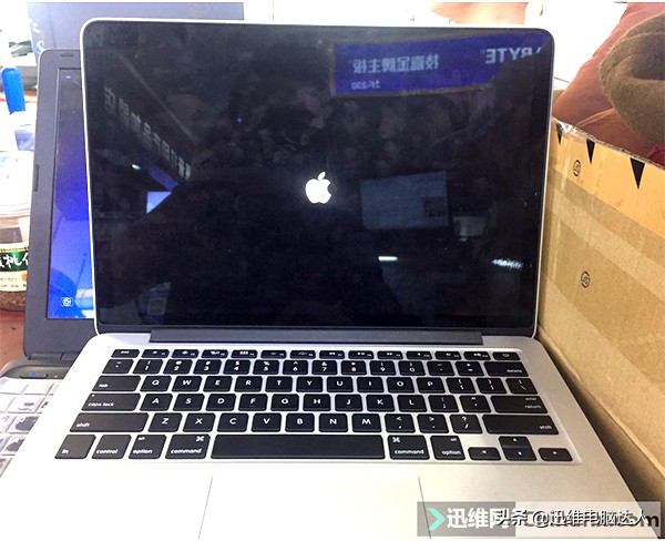 苹果a1502进水找不到硬盘,苹果a1181笔记本进水
