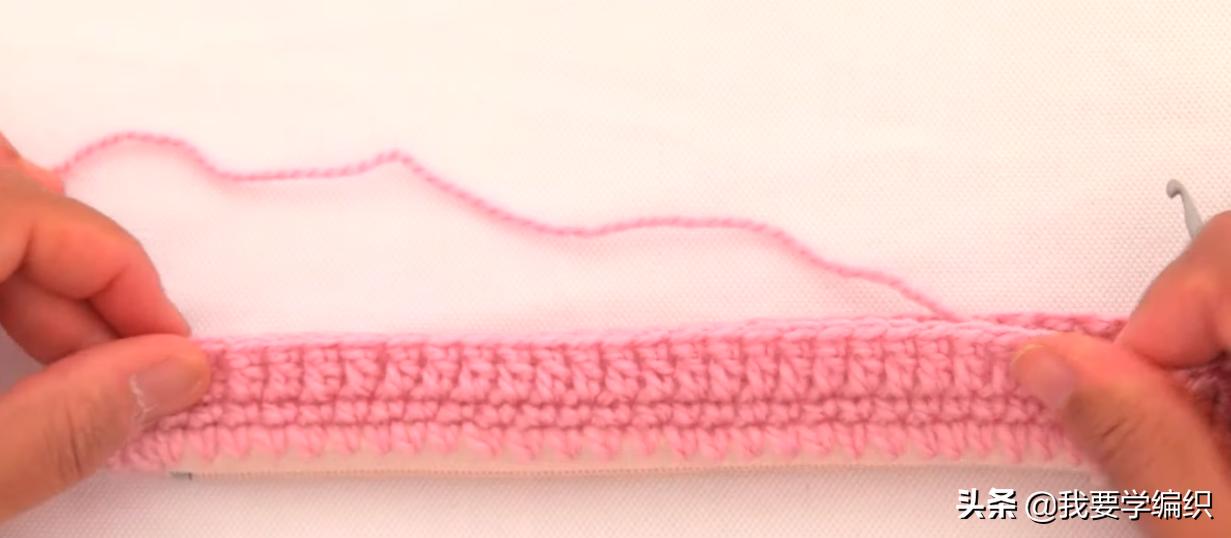 迷你小包包只用短针钩,简单钩针的小包包