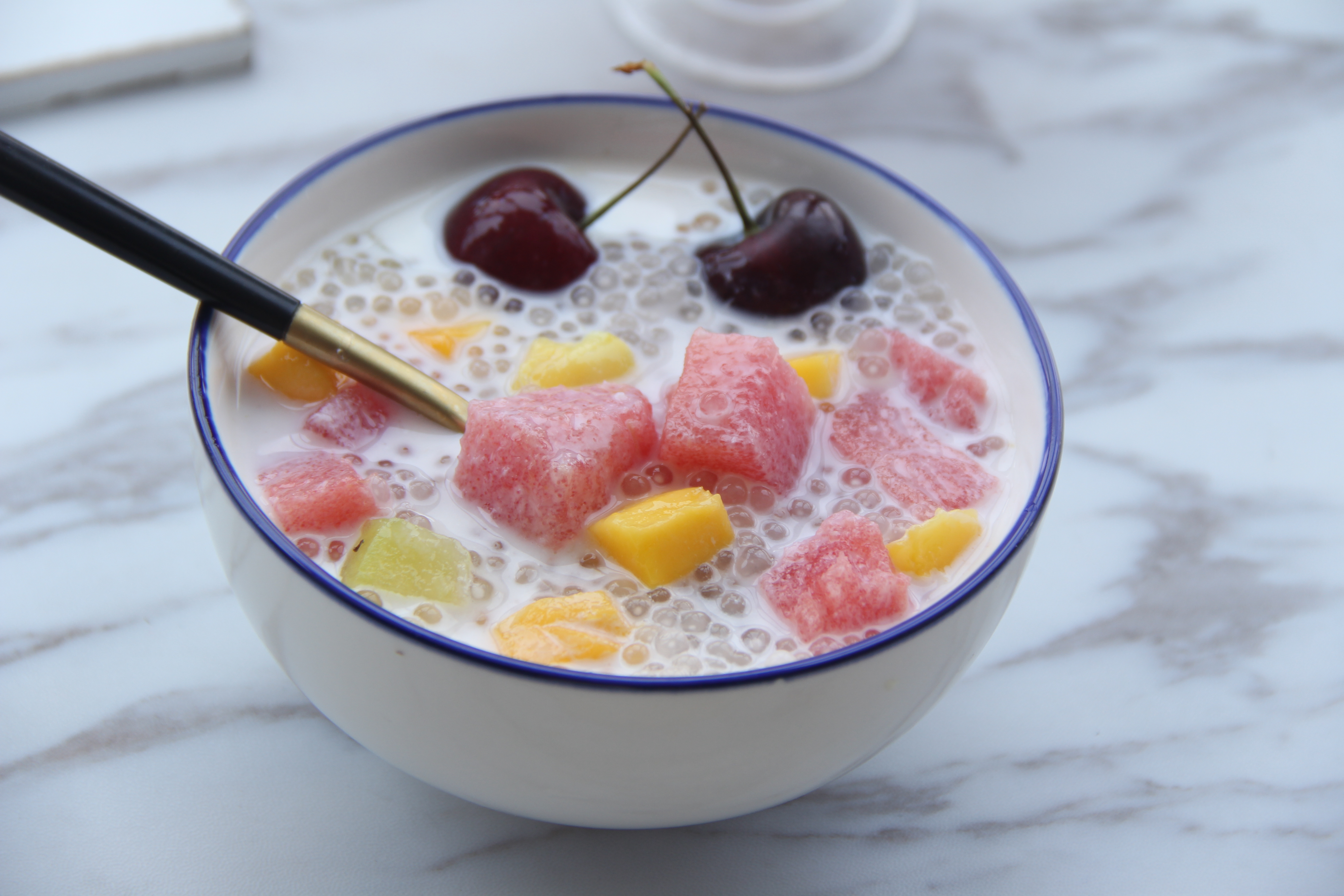 最简单甜品就是西米露,夏日西米露糖水做法