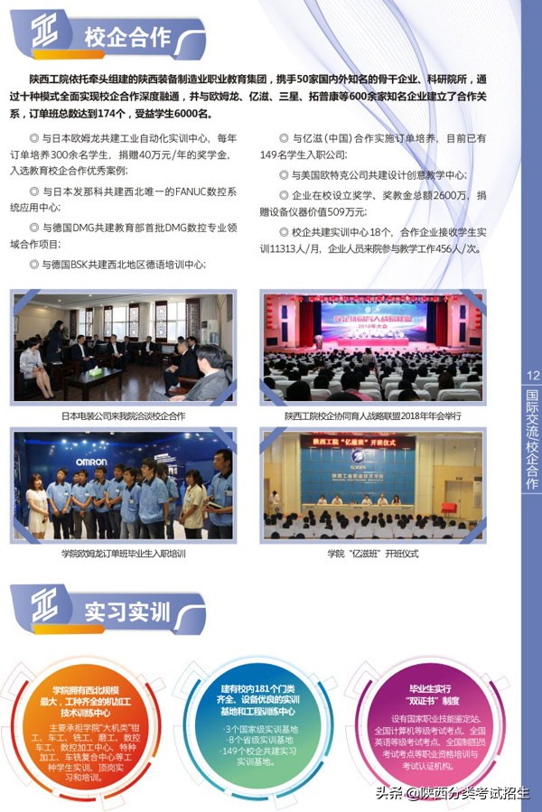 陕西省工业职业技术学院重点专业,陕西省工业技术学院排名