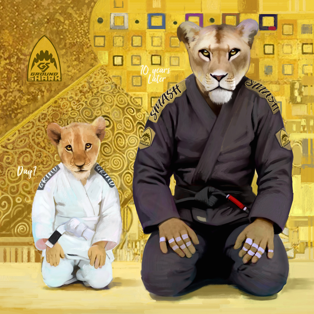 会巴西柔术的动物有多酷?让GroundShark(陆地鲨)告诉你