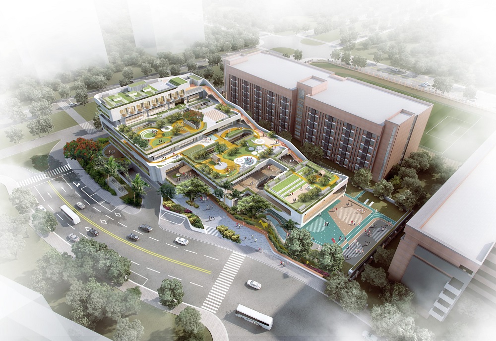 深圳湾第一幼儿园设计视频,深圳湾第一幼儿园效果图