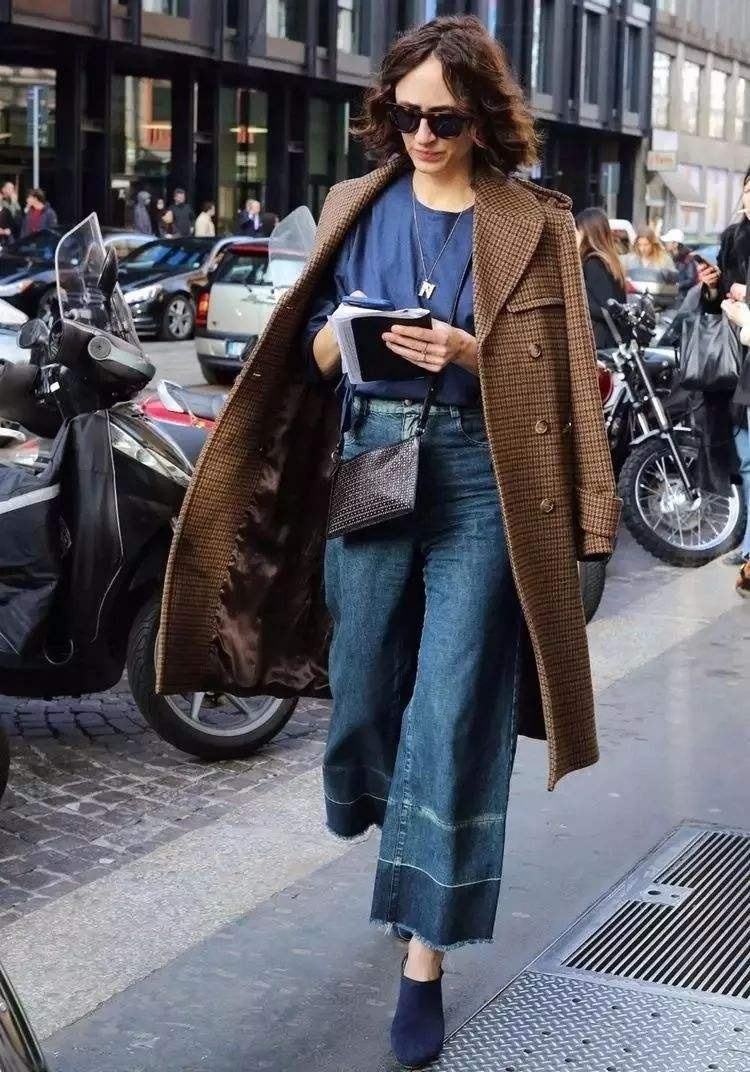 大衣穿搭女冬选择,女人要风度不要温度