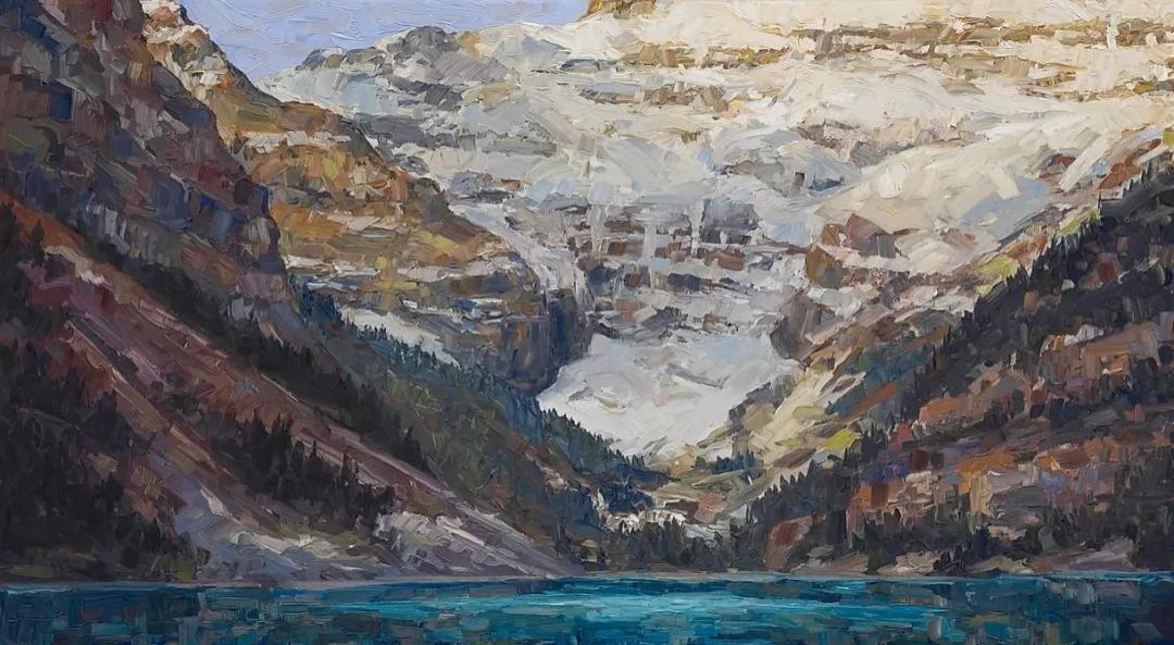 唯美壮丽的印象派风景油画,意境优美的古典风景油画欣赏