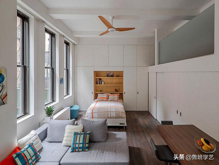 房间小如何省钱布置,节约空间床的设计