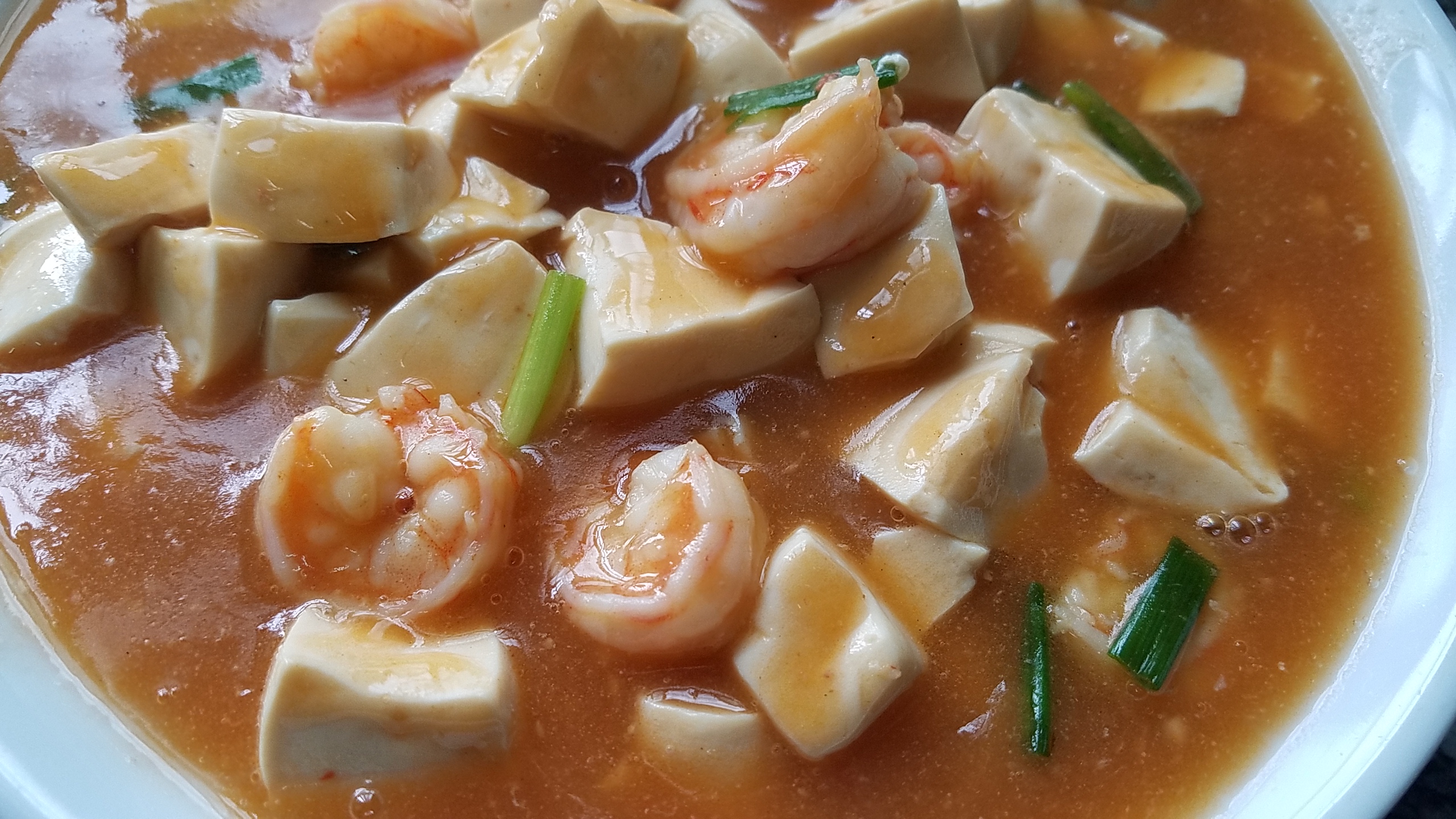 老东北美食虾仁豆腐家常做法,营养十足美味十足的虾仁豆腐