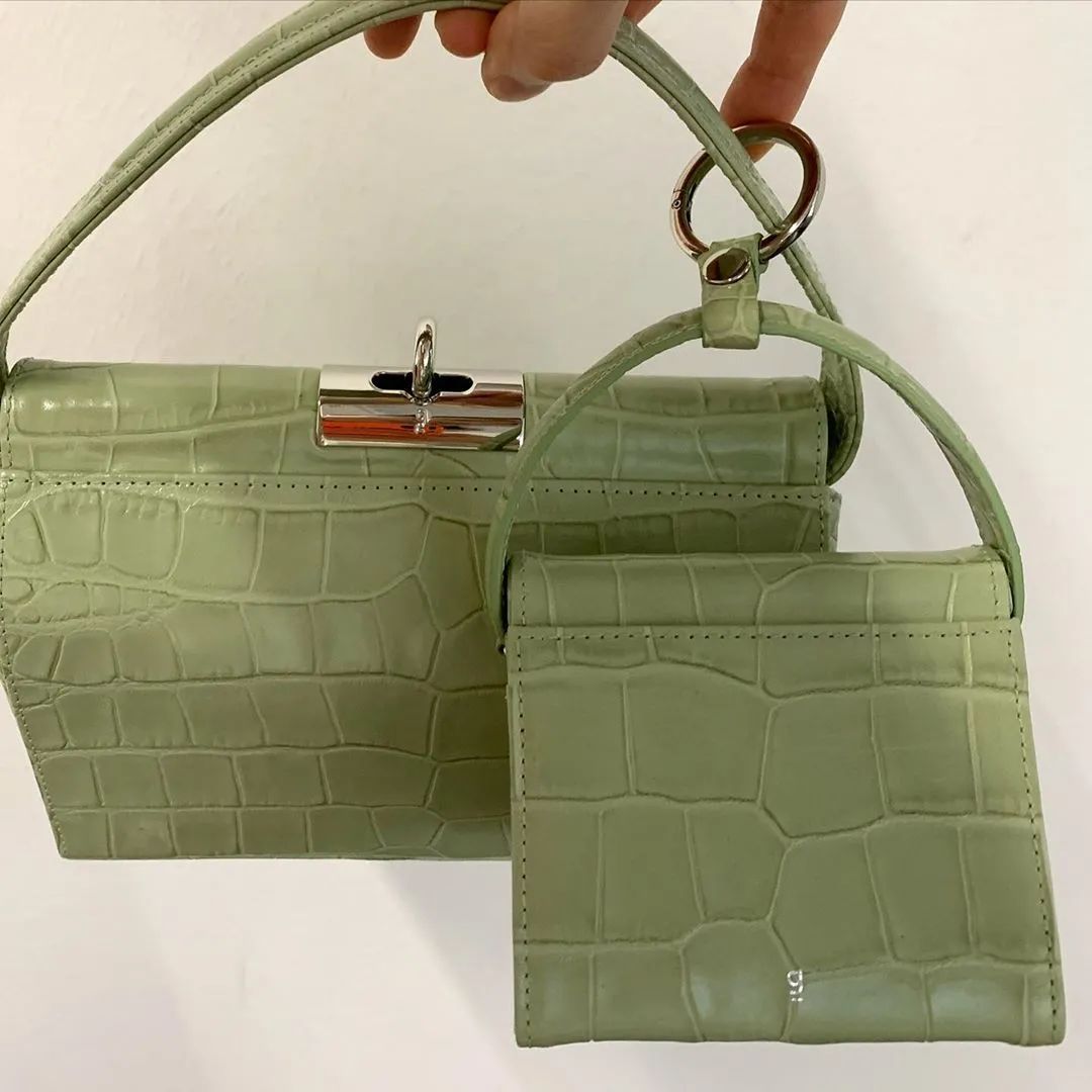 入秋换包?“抹茶”包包了解一下