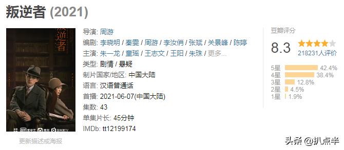 朱一龙实力派顶流,朱一龙的转型之作实力派演员