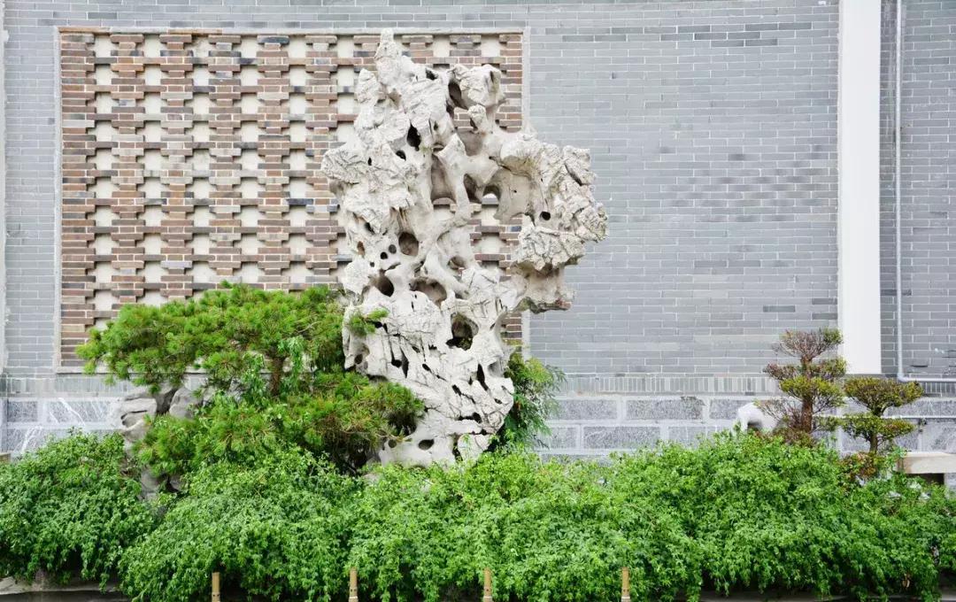 庭院盆景石头摆放图片,用什么摆放石头盆景好风水