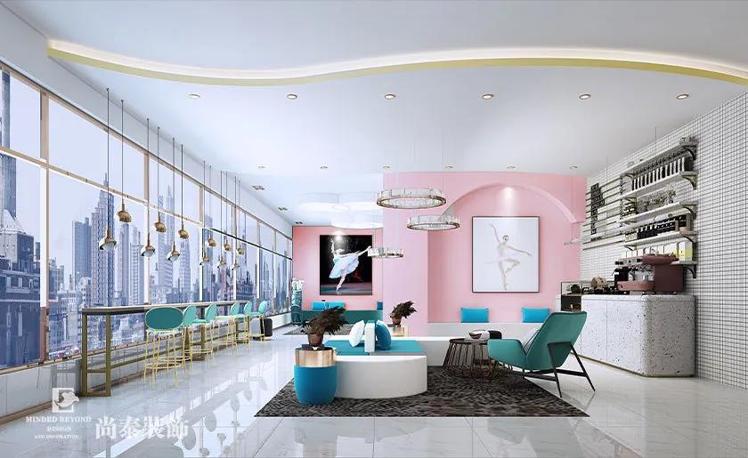 一线教培设计|500㎡舞蹈学校，来一场现实版的公主出逃城堡？