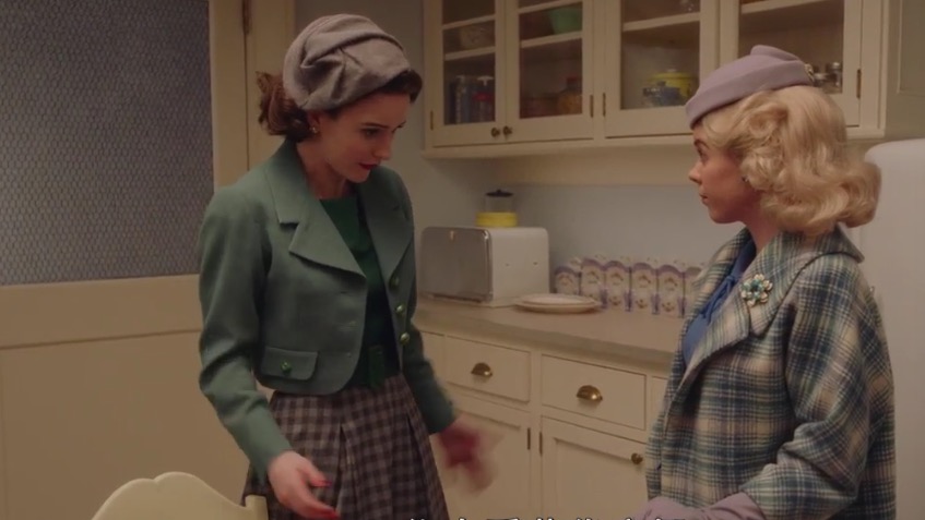 看剧学穿搭视频制作,麦瑟尔夫人穿搭视频