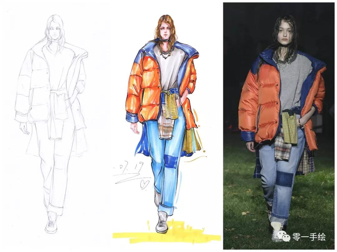 教你画衣服设计图,设计衣服手绘画简单教程整套